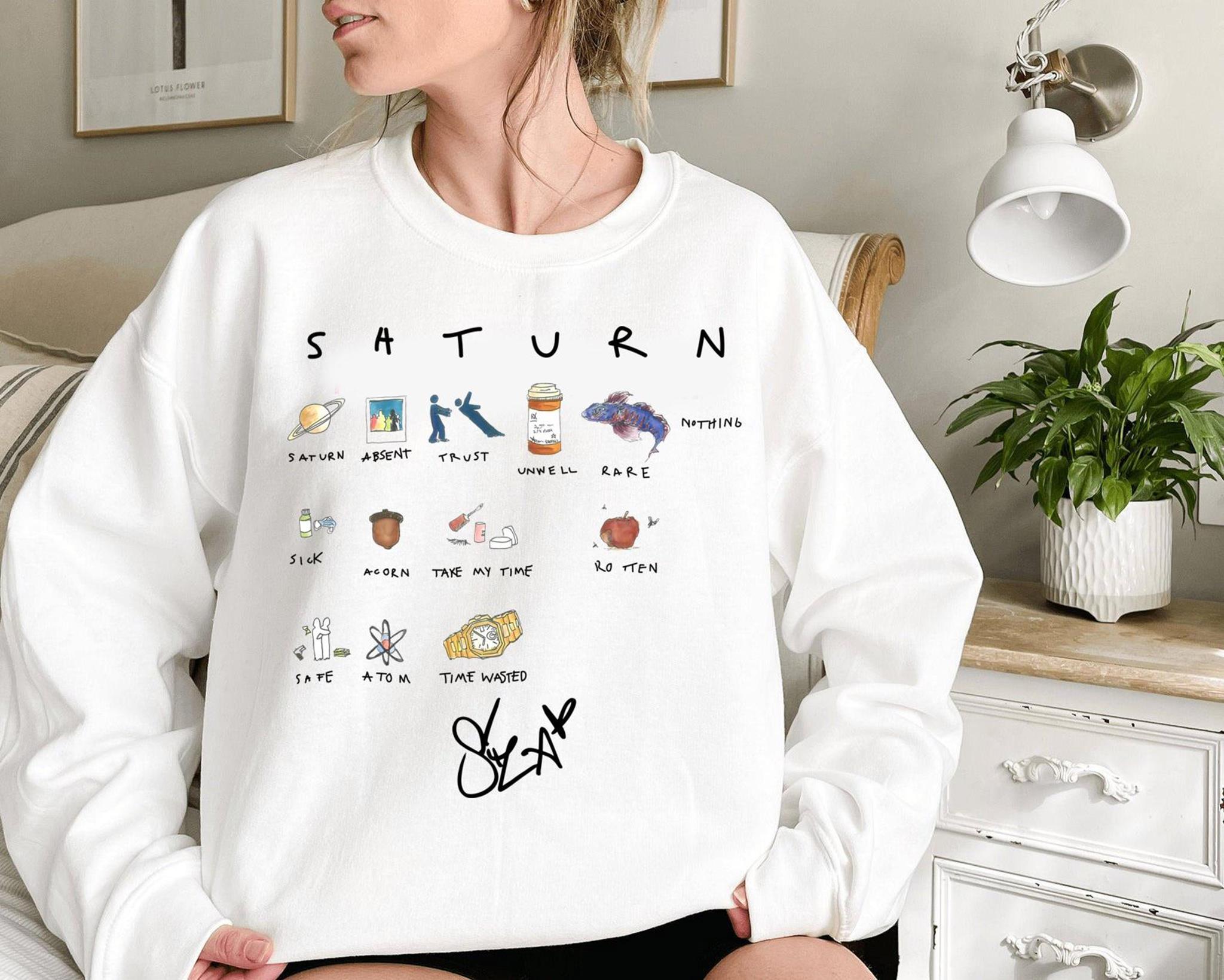 SZAA Saturnn Song Shirt Saturnn Song Shirt