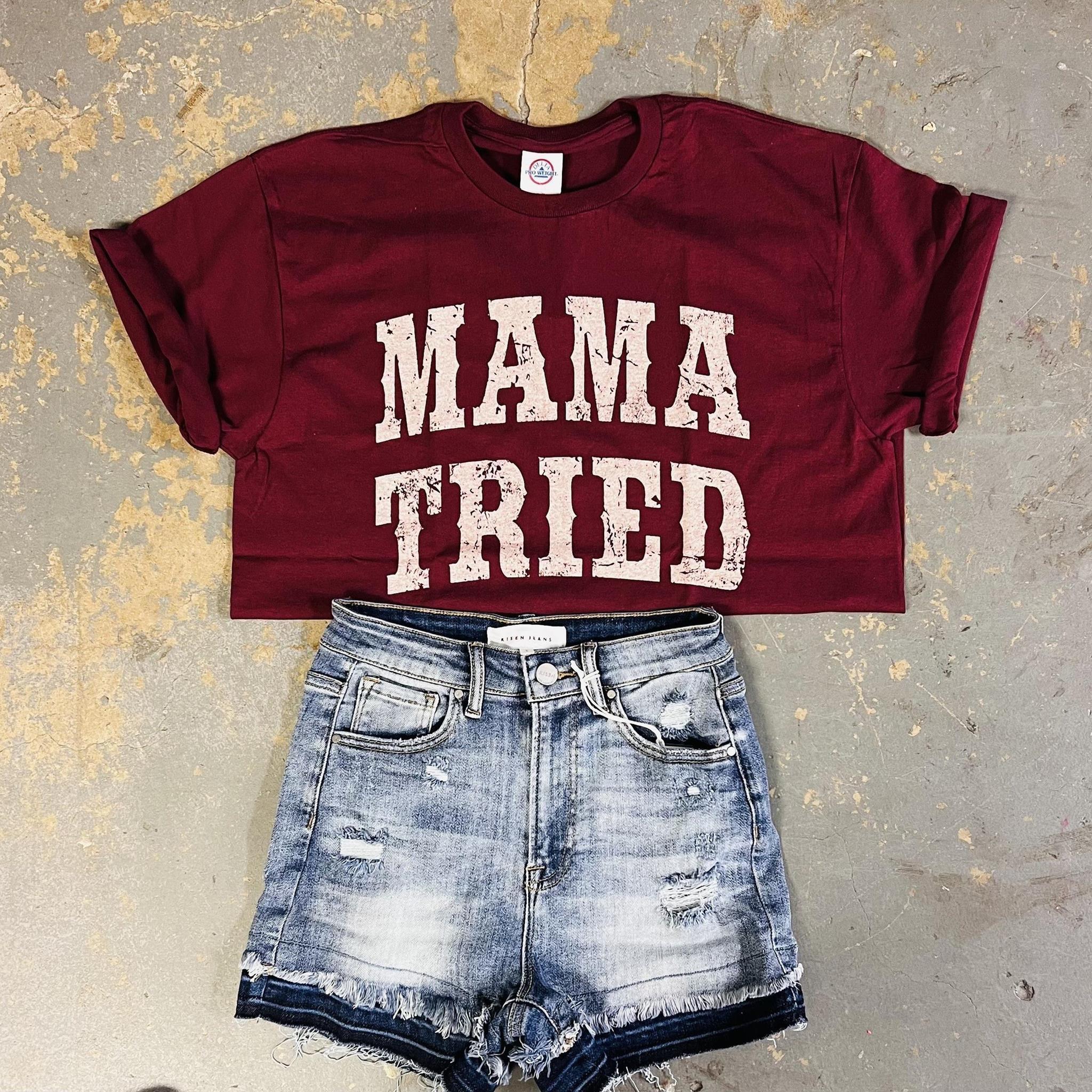 Mama Tried graphic short sleeve T-shirt