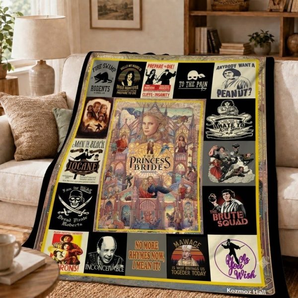 The Princess Bride Throw Blanket, Cult Classic Throw