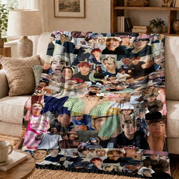 Malachi Barton Throw Blanket, Stylish Celebrity Home Decor Throw