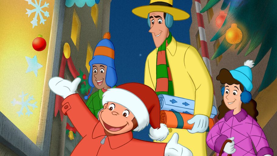 5 Must-Watch Christmas Movies for Cozy Xmas Throw Blankets (Part 1) 9 Curious George A Very Monkey Christmas (2009)