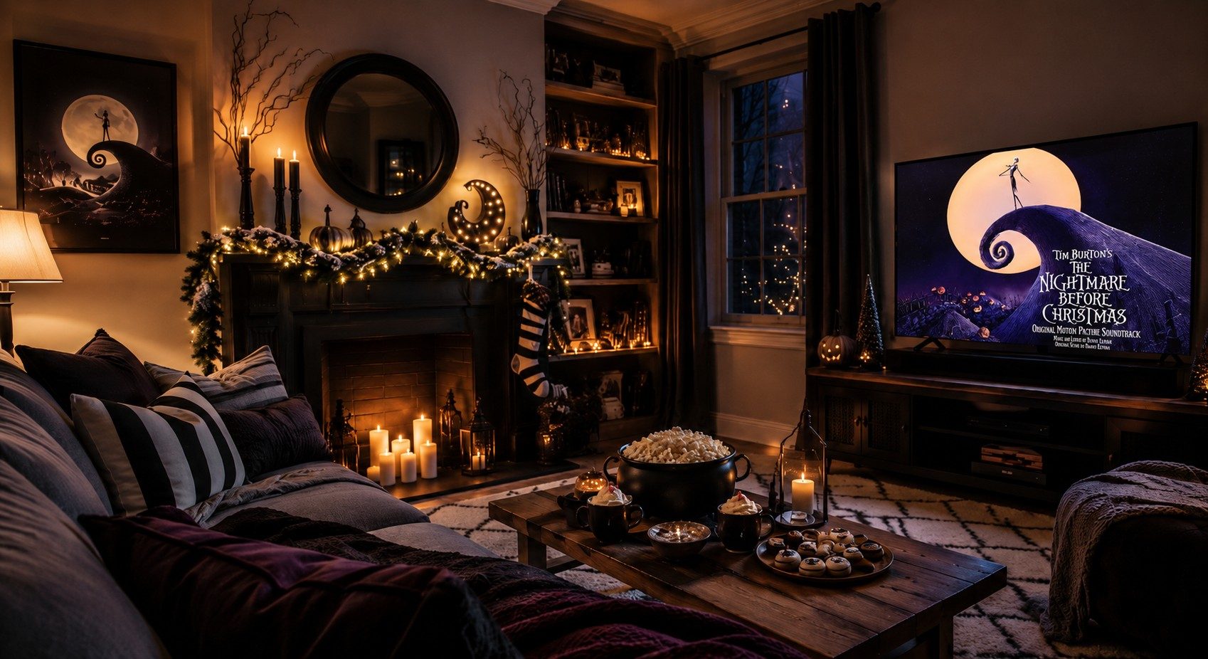 The Nightmare Before Christmas Blanket